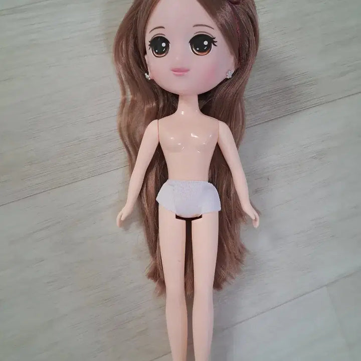 [BUNJANG] One&amp;Only Cherry Brown Hair Doll Nude / 원앤원 체리 갈색 머리 체리 인형 누드