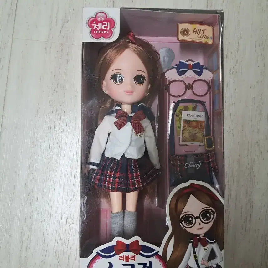 [BUNJANG] One&amp;Only Cherry Brown Hair Doll Nude / 원앤원 체리 갈색 머리 체리 인형 누드