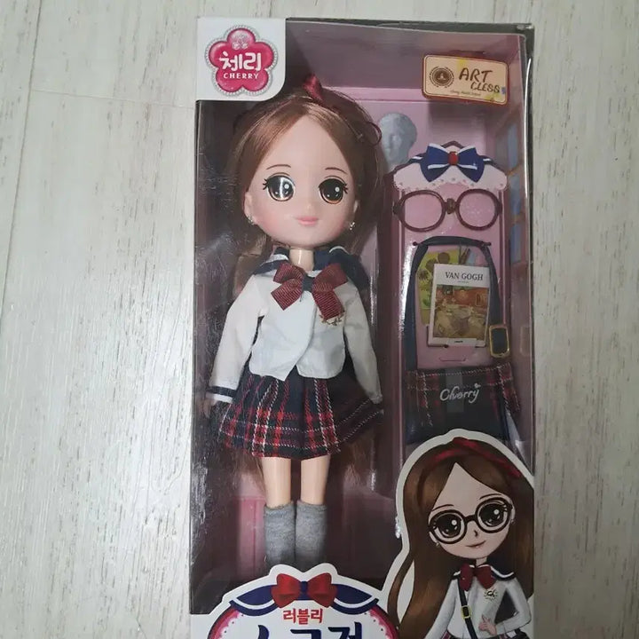 [BUNJANG] One&amp;Only Cherry Brown Hair Doll Nude / 원앤원 체리 갈색 머리 체리 인형 누드