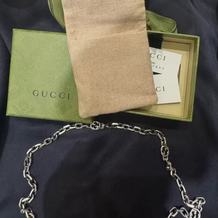 [BUNJANG] Gucci Silver Chain Necklace / 구찌 체인 목걸이 은색