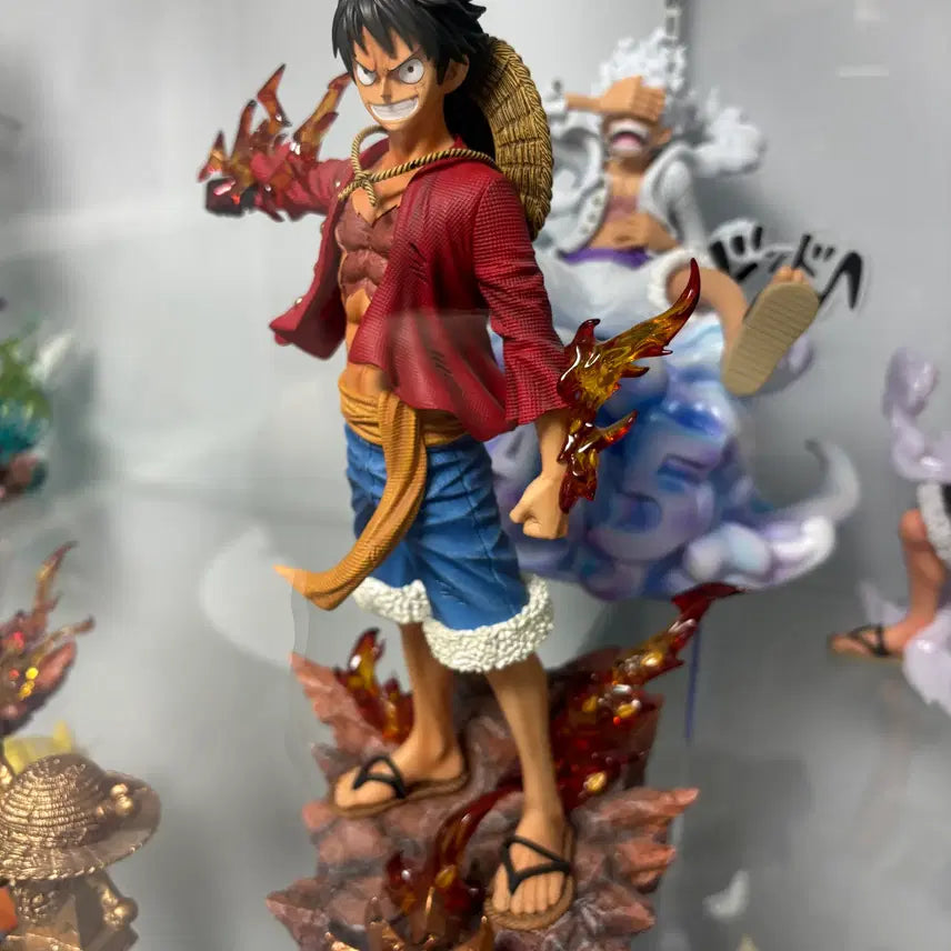 [BUNJANG] One Piece Luffy Figure 2 Years Later Ver. POP Scale Resin / 초급처 땡처리 원피스 레진 lx 루피 피규어 2년 후 ver POP 스케일
