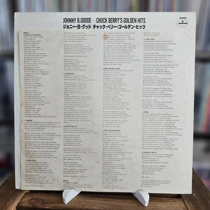 [BUNJANG] Chuck Berry Golden Hits LP - Rock &amp; Roll Compilation / (록앤롤의 아버지, 기타리스트 척 베리, 대표곡 모음 앨범) Chuck Berry - Golden Hits LP