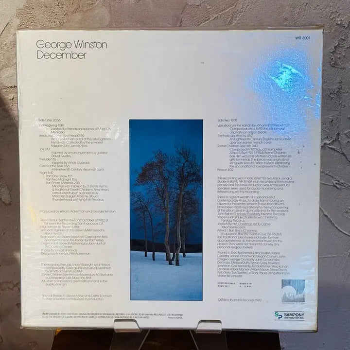 [BUNJANG] George Winston December LP / 조지 읜스턴 December LP
