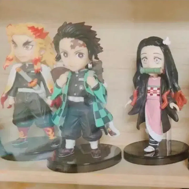 [BUNJANG] Demon Slayer Tanjiro, Rengoku, Muzan 6 Character Figure Set / [월콜] [귀멸의 칼날] 탄지로, 렌고쿠 등 주인공 6인