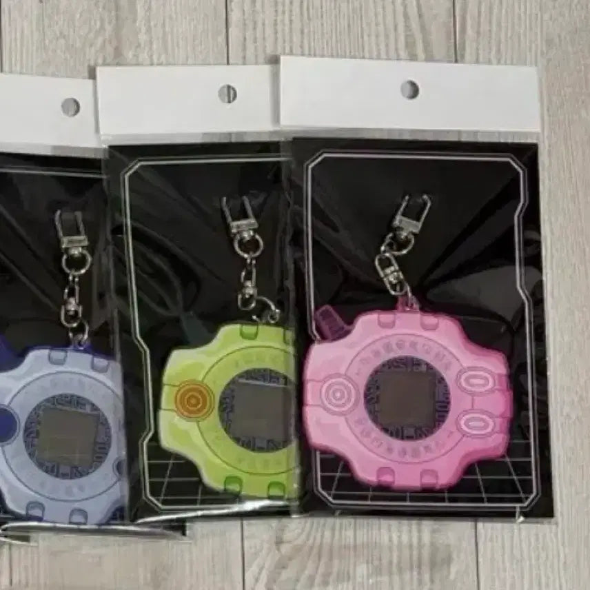 [BUNJANG] Digimon Pendant Keychain Set / 나리+석
