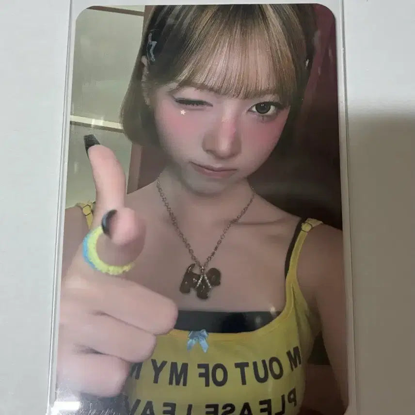 [BUNJANG] Lisence May Pretty Girl Photocard / 리센느 메이 프리티걸 2주차 포카