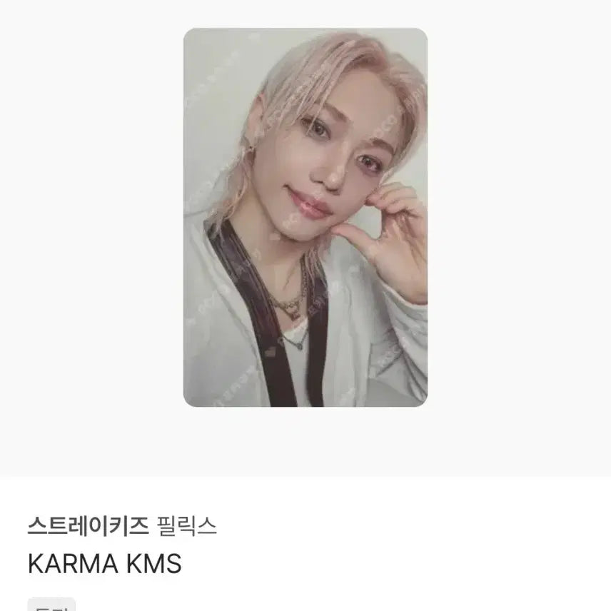 [BUNJANG] Stray Kids Felix Karma KMS Photocard POB / 스키즈 필릭스 카르마 kms 포카 미공포