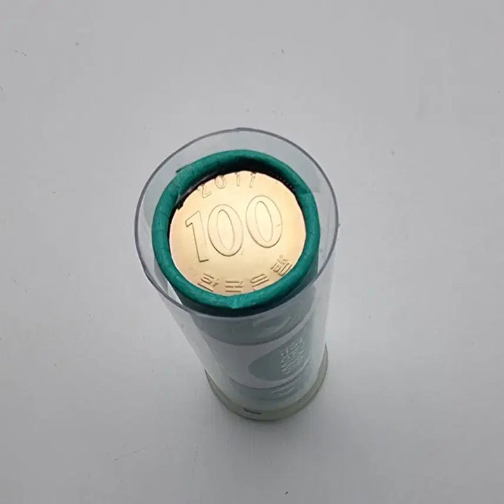 [BUNJANG] 2011 Uncirculated 100 Won Coin Roll / 2011년100주화롤 미사용