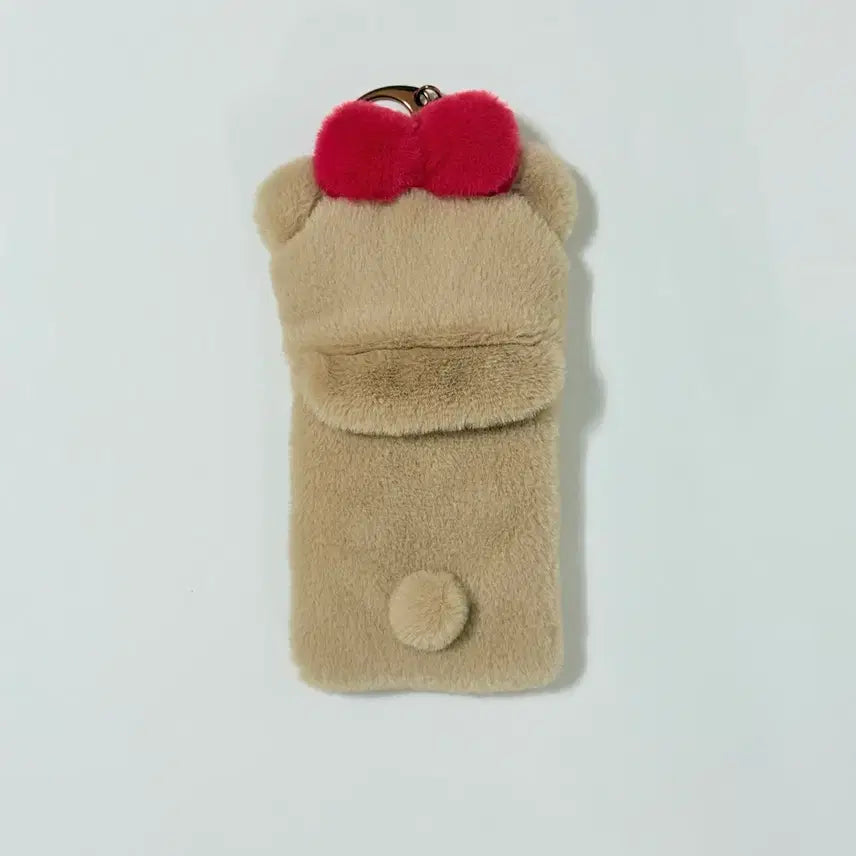 [BUNJANG] Sanrio Tiny Charm Fur Photocard Holder (Unsealed) / 산리오 타이니참 털 포카홀더 개봉