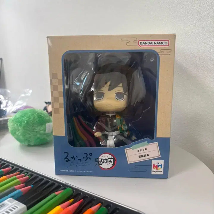 [BUNJANG] Demon Slayer Giyu Look Up Figure &amp; Paper Goods Bundle / 귀멸의 칼날 기유 룩업 판매