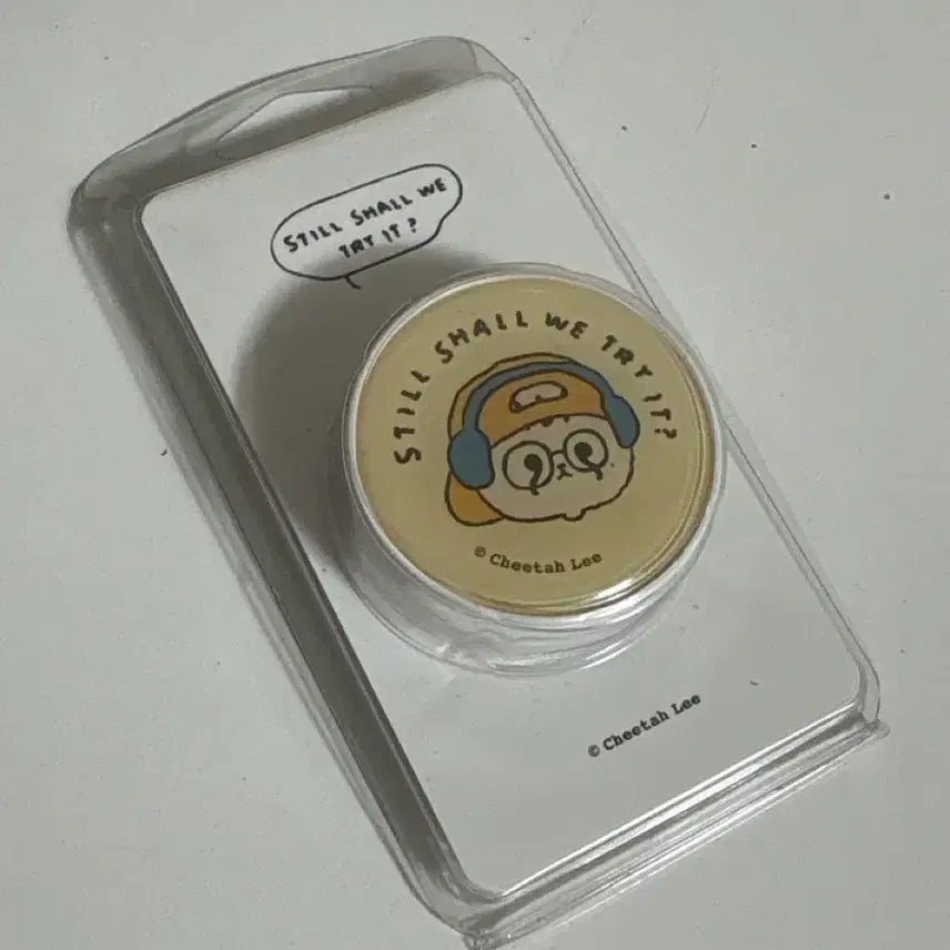 [BUNJANG] Mark Cheetari Character Grip Tok / 마크 치타리 그립톡