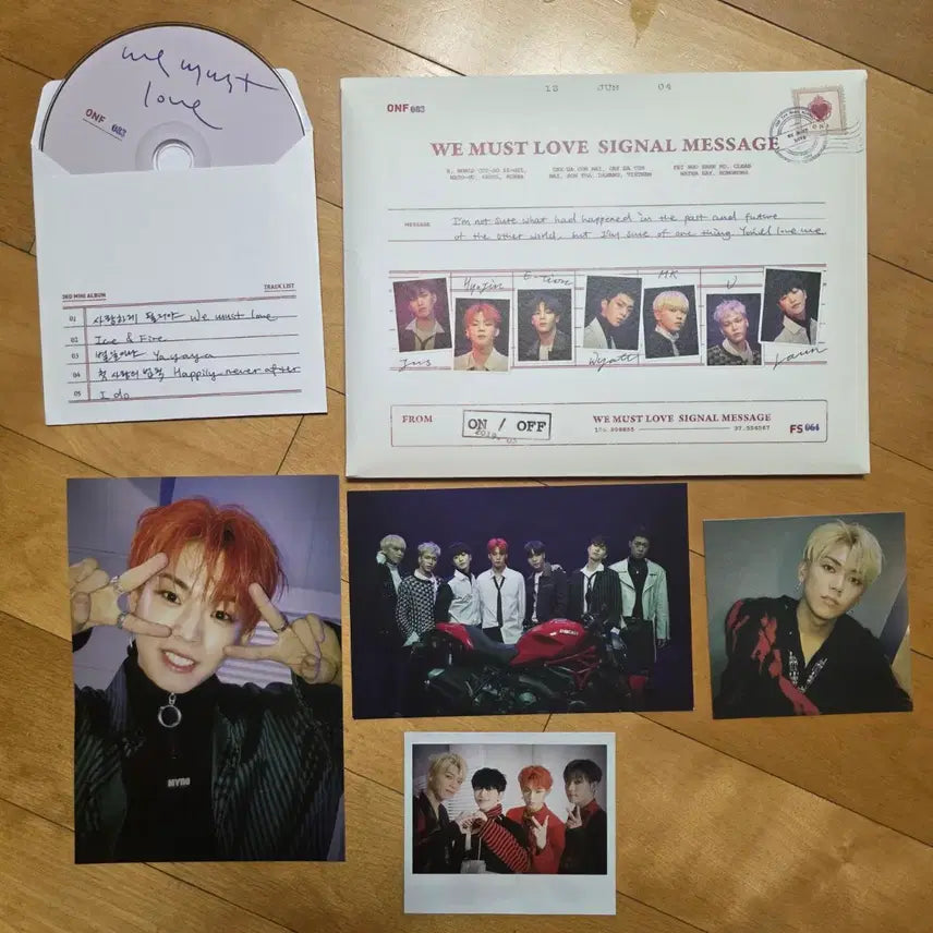 [BUNJANG] ONF Mini Album Vol. 3 CD / 온앤오프 ONF 미니 3집 CD 있음