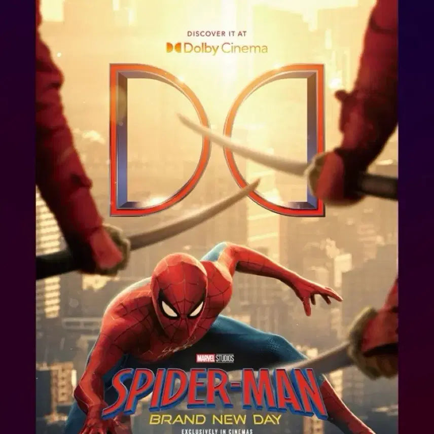 [BUNJANG] Spider-Man: Brand New Day Dolby Cinema Poster / 스파이더맨 브랜드 뉴 데이 돌비포스터