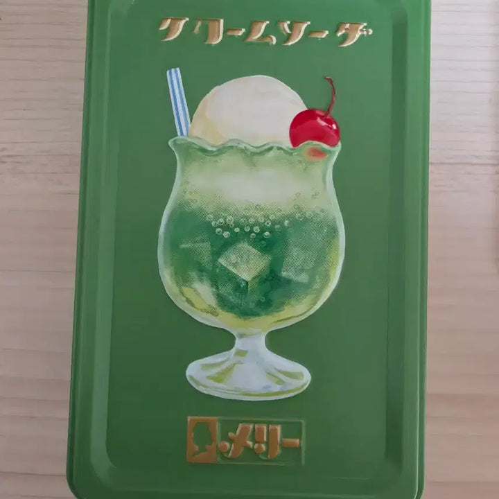 [BUNJANG] Merry Cream Soda Pudding Tin Case / 메리 크림소다 푸딩 틴케이스 (2024)