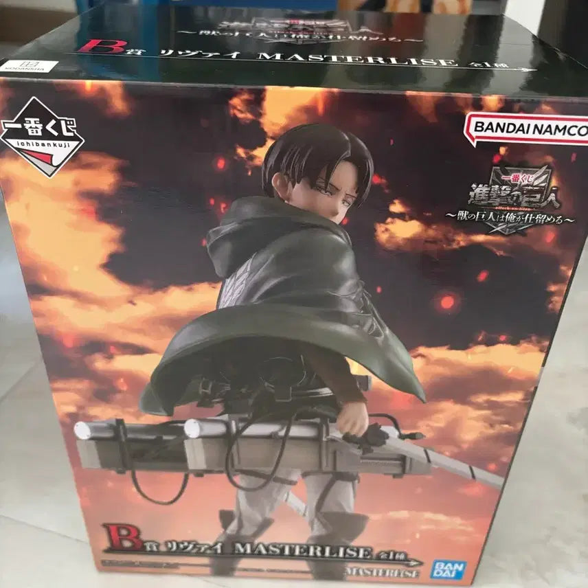 [BUNJANG] Attack on Titan Levi B Prize Figure (Sealed) / 택포10) 진격거 리바이 B상 미개봉 새상품
