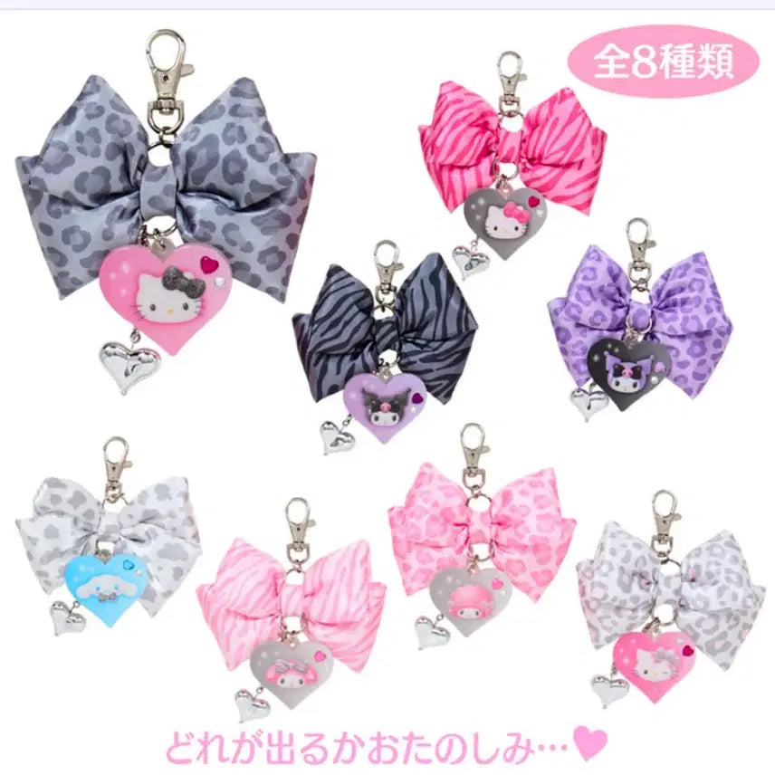 [BUNJANG] Sanrio Monotone Animal Ribbon Gyaru Strap - My Sweet Piano / 산리오 모노톤 애니멀 리본 갸루 스트랩 - 마이스윗피아노