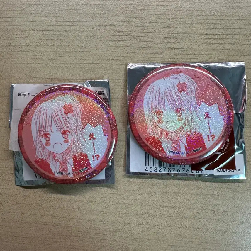 [BUNJANG] Shugo Chara! Amu Hinamori Can Badge / 캐릭캐릭체인지 캐캐체 아무 캔뱃지