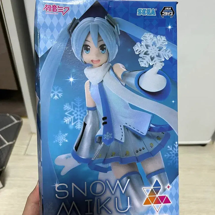 [BUNJANG] Sega Snow Miku Luminasta Figure / 세가 스노우 미쿠 루미나스타 피규어(박스 데미지)