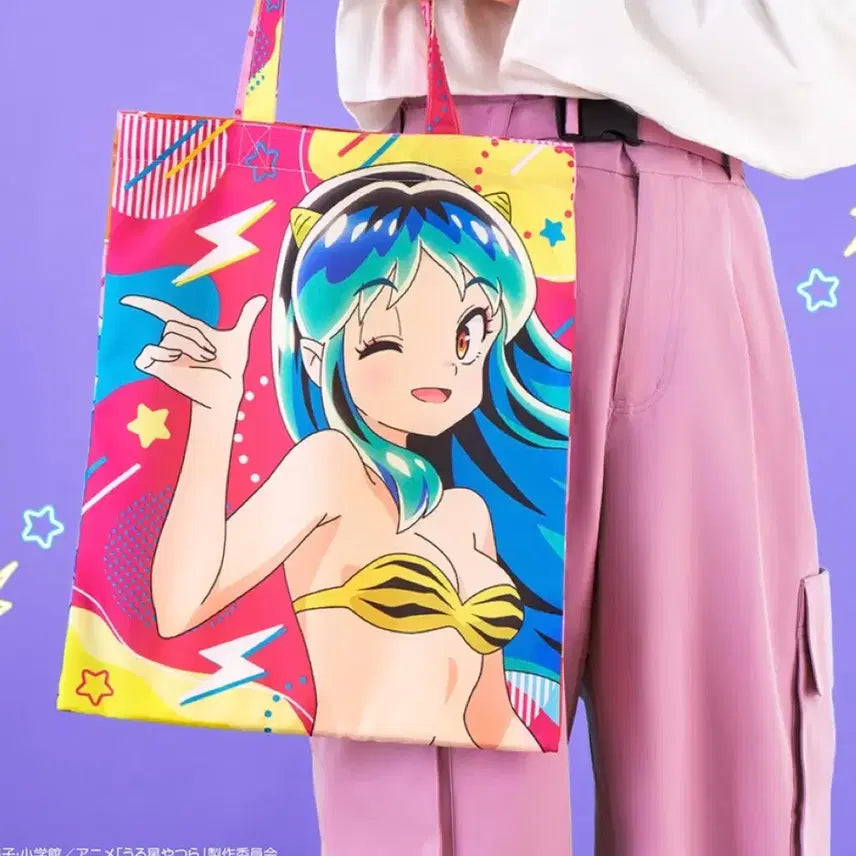 [BUNJANG] Urusei Yatsura Lamu Tote Bag / 우르세이 야츠라 루미코 타카하시 시끌별 녀석들 라무 토트백