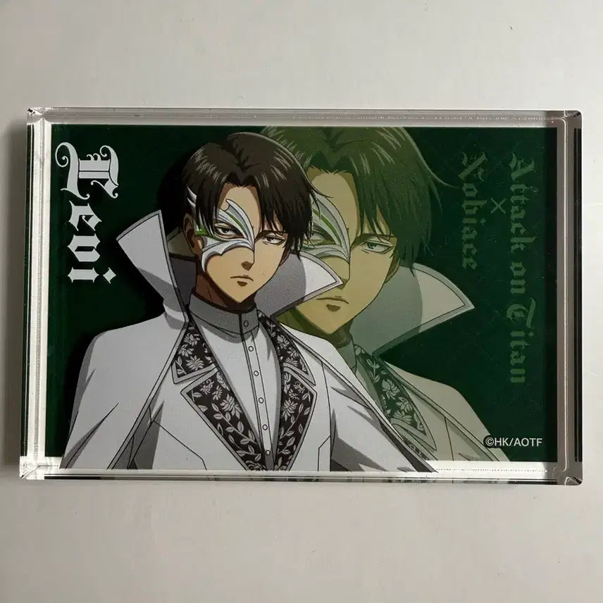 [BUNJANG] Attack on Titan Levi Phantom Thief Acrylic Block / 진격의거인 진격거 리바이 노비에이스 괴도 아크릴 블럭