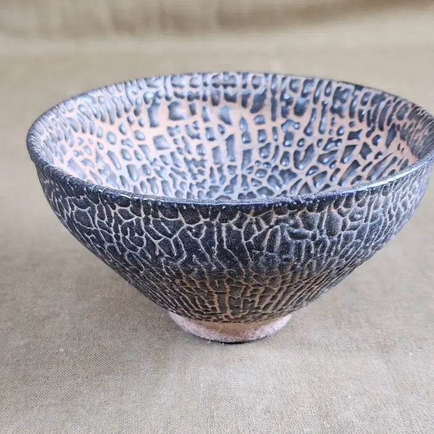 [BUNJANG] Chinese Celadon Tianmu Tea Bowl Antique / 중국도자기 출토품일수도,요변좋은 천목다완
