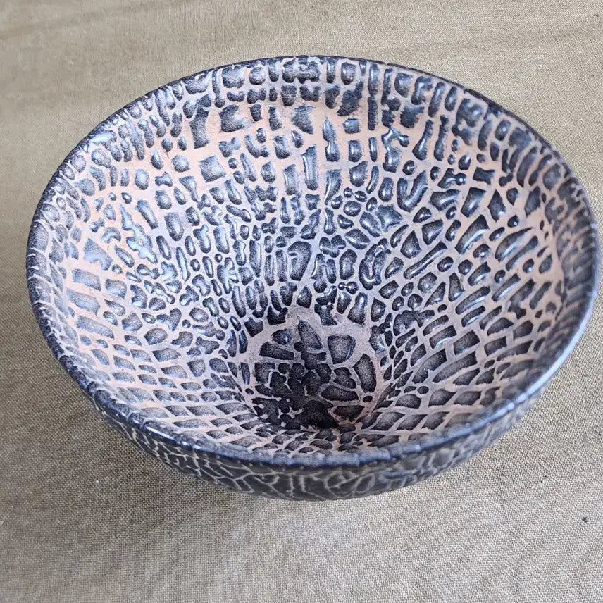 [BUNJANG] Chinese Celadon Tianmu Tea Bowl Antique / 중국도자기 출토품일수도,요변좋은 천목다완