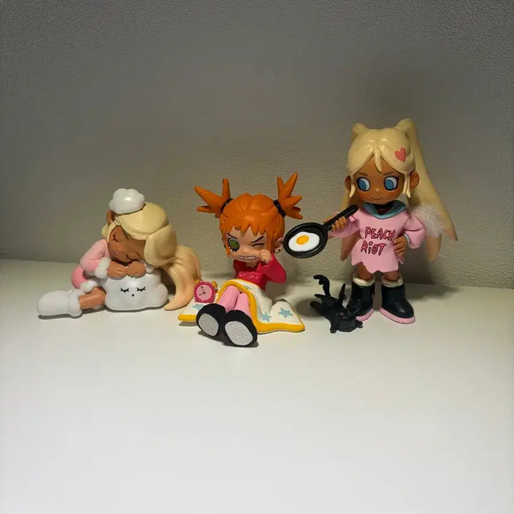 [BUNJANG] Peach Riot Sleepover Bundle Set Figures / 피치라이엇 슬립오버 양도