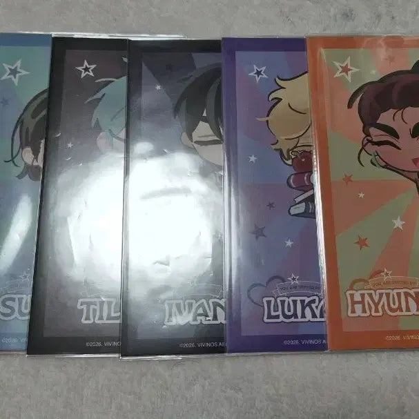 [BUNJANG] Alien Stage A-Stage High Teen AU Illustration Card Set / 에일리언스테이지 에이스테 하이틴au 일러스트 카드 세트