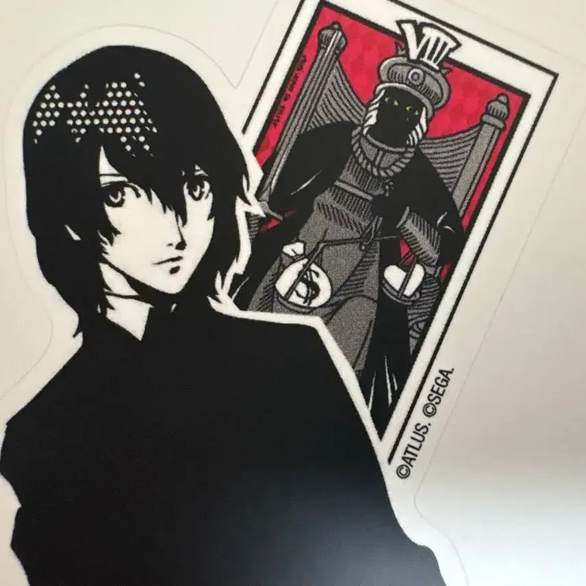 [BUNJANG] Persona Cooperative Sticker Akechi / 페르소나 코옵 스티커 아케치