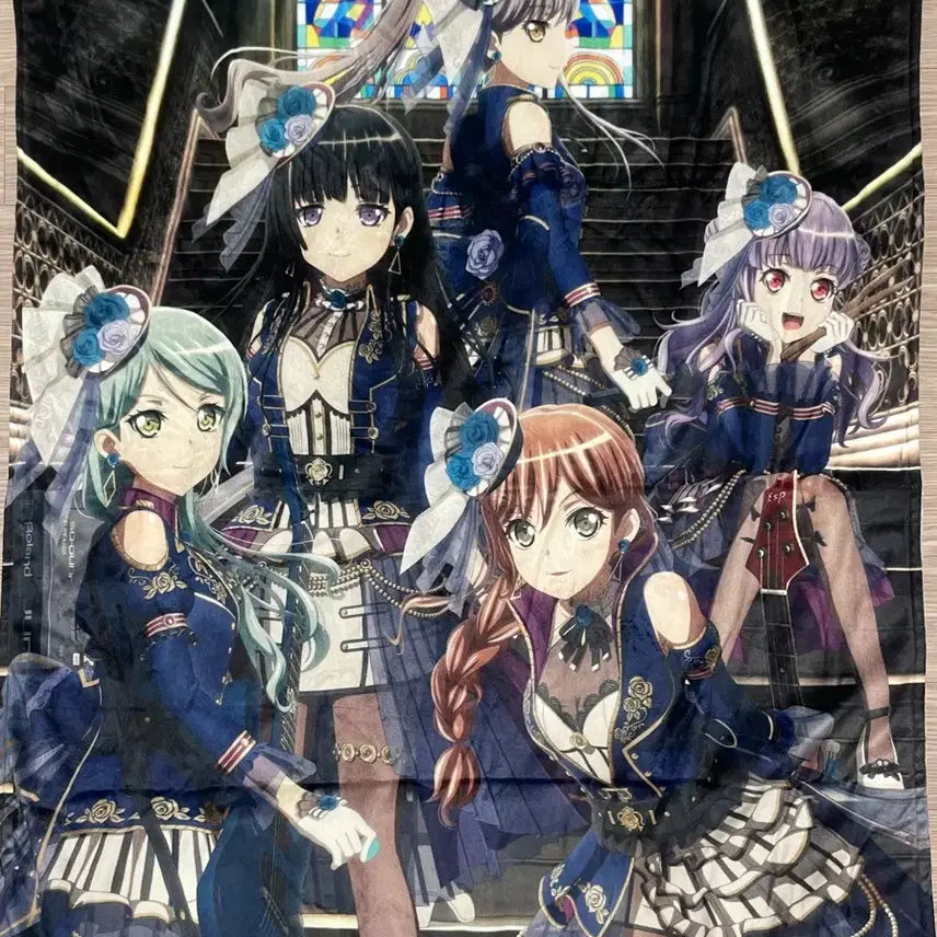 [BUNJANG] BanG Dream! Roselia Blanket / 뱅드림)로젤리아 담요판매