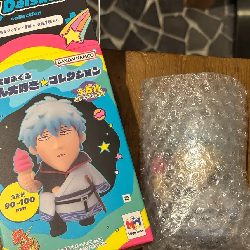 [BUNJANG] Gintama Gintoki Okawa Bukubu Ice Cream Figure / 은혼 긴토키 오카와 부쿠부 긴상 아이스크림