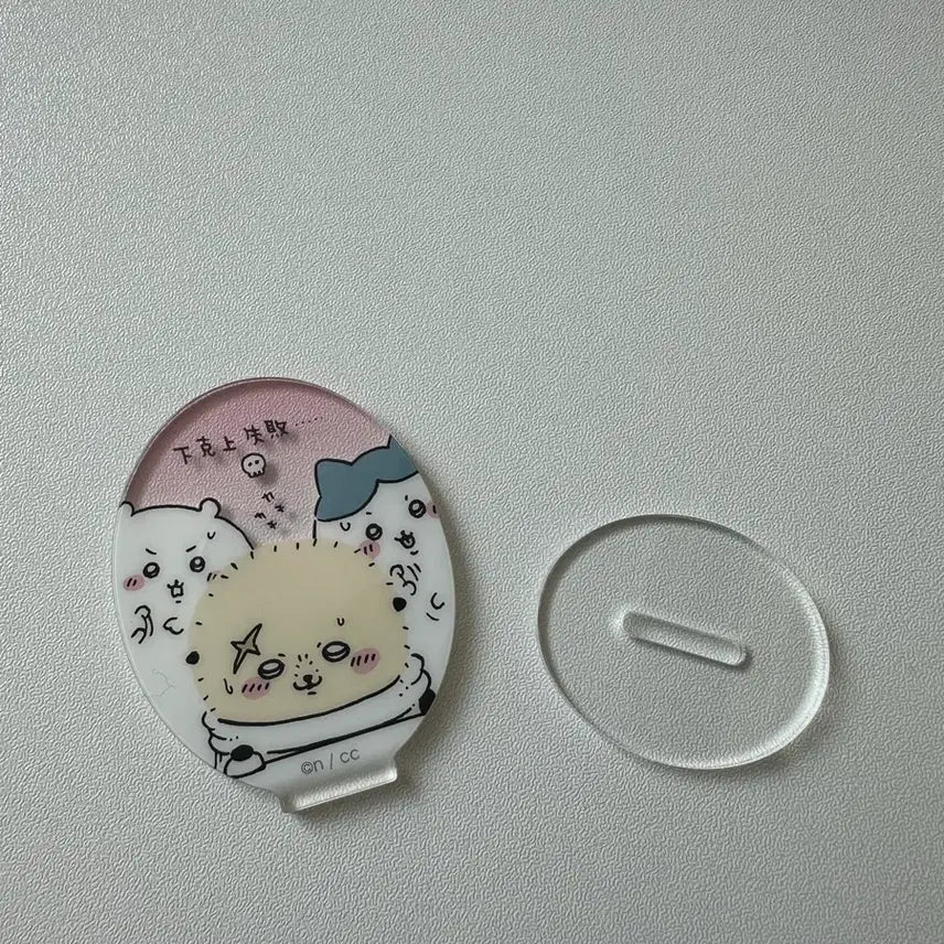 [BUNJANG] Chiikawa Rakko Hachware Acrylic Mini Stand / 치이카와 먼작귀 랏코 하치와레 아크릴