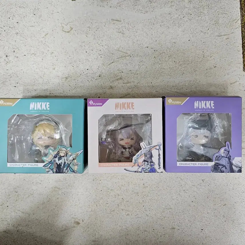 [BUNJANG] Nier: Automata Baby Boom Figure Set - Snow White, Crimson Pearl, Rapunzel (Sealed) / 니케 베이비붐 피규어 스노우 화이트 홍련 라푼젤 미개봉