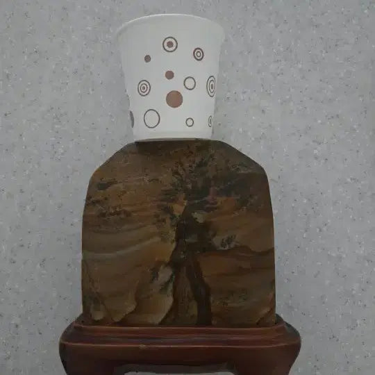 [BUNJANG] Munseok Mok Celadon Vase / 목문석 사진되로  사이즈종이컵비교