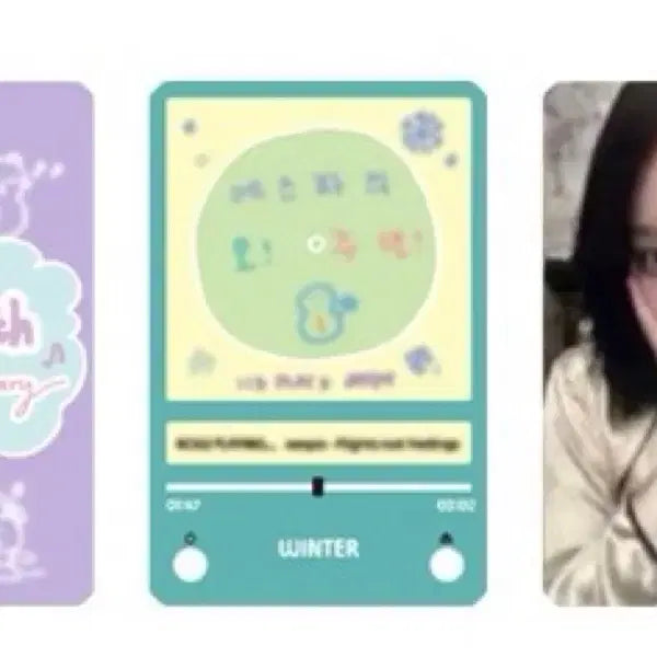 [BUNJANG] Aespa Winter 5th Anniversary Photocard Set / 에스파 윈터 5주년 포토카드 세트 팝니다