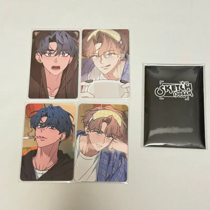 [BUNJANG] Bomtoon Signature Sketch Byeon POB Bundle Set Photocards / 웹툰 스케치 봄툰 시그 비온 포카팩 랜덤팩 포카 일괄