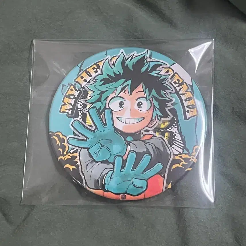 [BUNJANG] My Hero Academia Izuku Midoriya Jump Shop Can Badge / 히로아카 미도리야 점프샵 캔뱃지