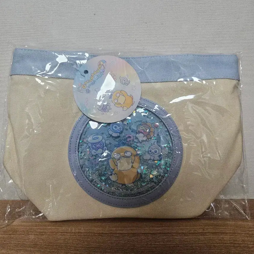 [BUNJANG] Pokemon Store Psyduck Glazed Tote Bag / 미개봉 고라파덕 가방