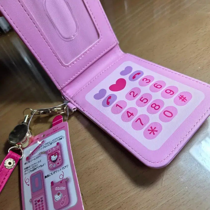 [BUNJANG] Sanrio Gyaru Photo Holder Reel Pass / 산리오 코갸루 포토홀더 릴패스
