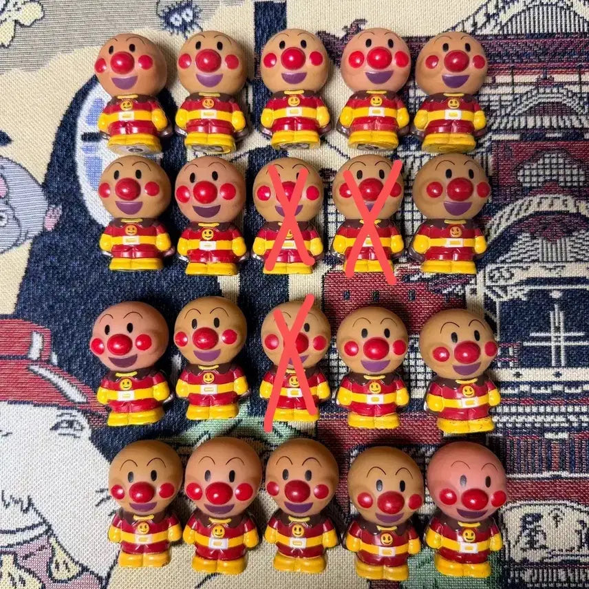 [BUNJANG] Anpanman Soft Figure / 호빵맨 소프트 피규어