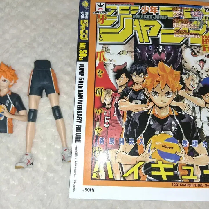 [BUNJANG] Jump 50th Anniversary Hinata Shoyo Figure / 점프 50주년 기념 히나타 피규어(급처)