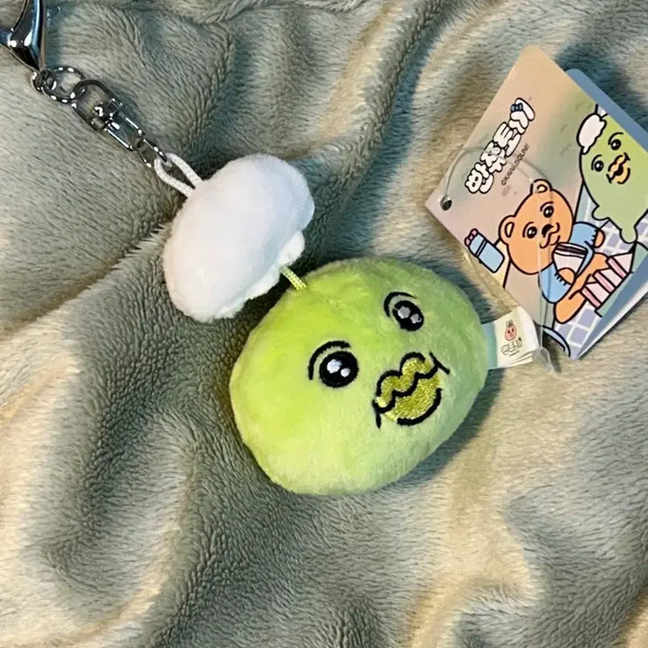 [BUNJANG] Bbanjji Rabbit Tammo Kappa Dangari Plush Keychain / 택0,새상품) 빤쮸토끼 탈모 갓파 달랑이 인형 키링(단종,희귀)