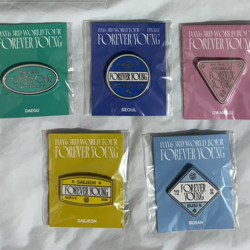 [BUNJANG] Day6 Young K Combat Badge Bundle Set / 마지막금액)데이식스 포영 전투뱃지 일괄 원가이하