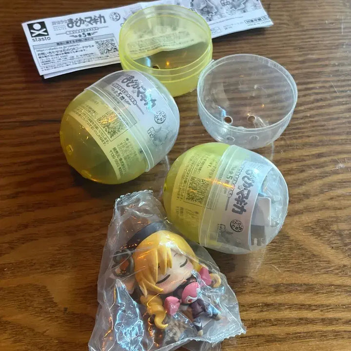 [BUNJANG] Puella Magi Madoka Magica Tomoe Mami Onemutan Gacha Figure / (새상품)마법소녀 마도카 마기카 마마마 토모에 마미 오네무탄 가챠 피규어