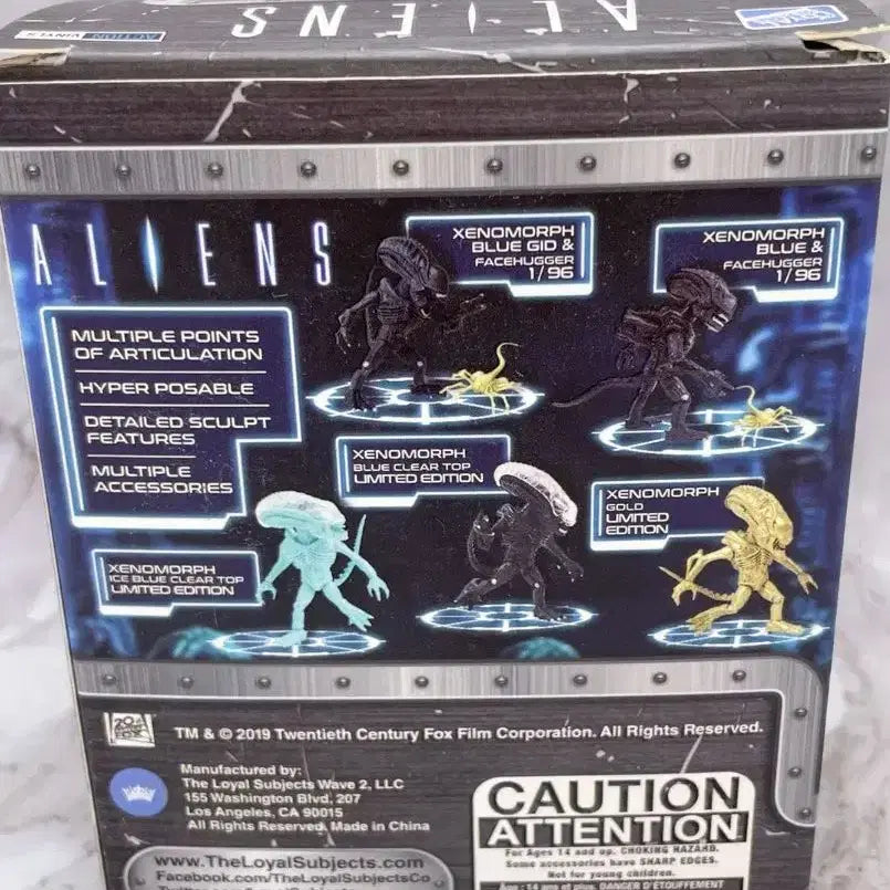 [BUNJANG] The Loyal Subjects Alien Xenomorph Blue Glow-in-the-Dark Figure / The Loyal Subjects 에일리언 Blue 야광