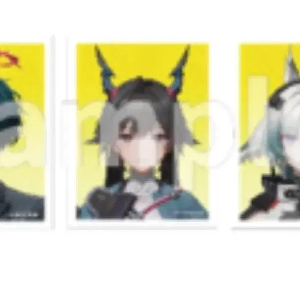 [BUNJANG] Arknights Enfield Frankburger Shinyong Pop-up ID Photo Jin Cheon-woo Camus / 미개봉 명일방주 앤드필드 프랭크버거 신촌 팝업 증명사진 결 진천우 카뮤