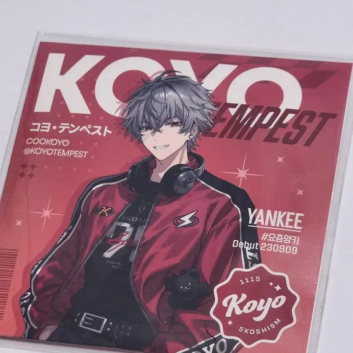 [BUNJANG] SCOCHISM Koyo Tempest Winter Pop-up LP-style Coaster / 스코시즘 코요 템페스트 겨울 팝업 LP풍 코스터