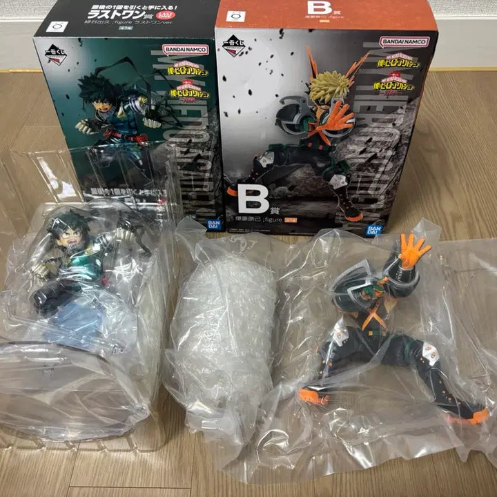 [BUNJANG] My Hero Academia Ichiban Kuji Blaster Version Last One Izuku Midoriya &amp; Prize B Katsuki Bakugo Figures Bundle / (블라스터미개봉)나히아 제일복권 사투 라스트원 미도리야, B상 바쿠고 피규어 일괄 판매합니다!