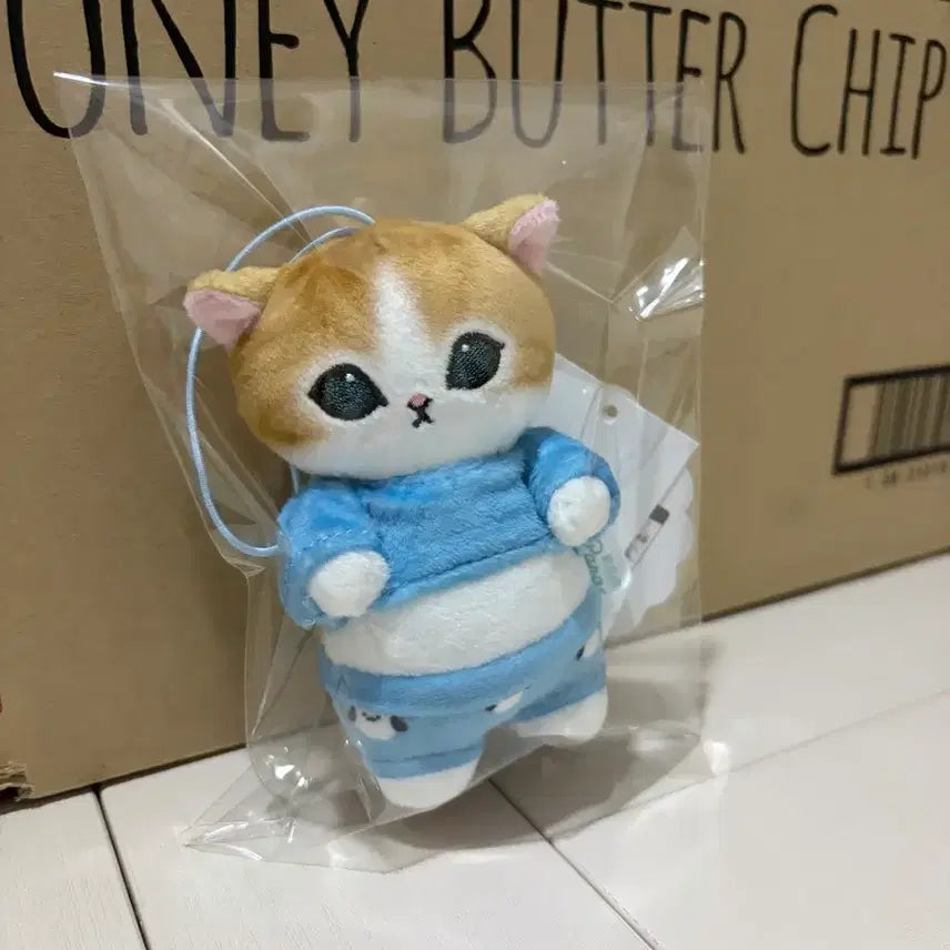 [BUNJANG] Mohu Sand Pajama Cat Mascot Season 2 Omoknun / 모후샌드_파자마냥 마스코트_시즌2_오목눈이