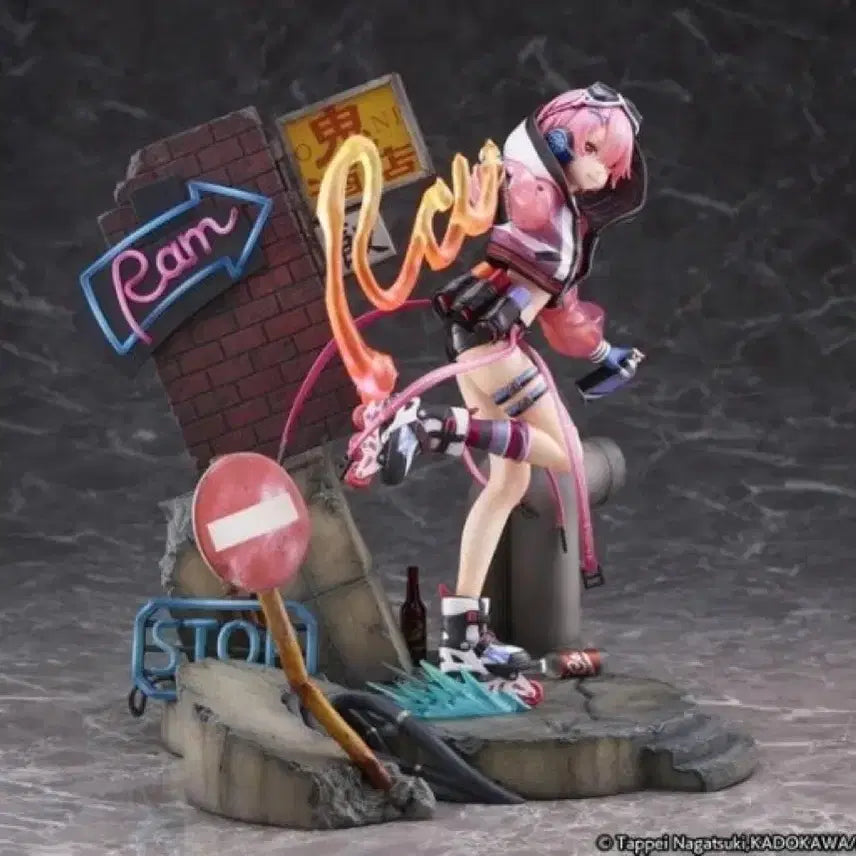 [BUNJANG] Re:Zero Ram Neon City Ver. Figure / Re: 제로 람 피규어 네온 시티 ver.